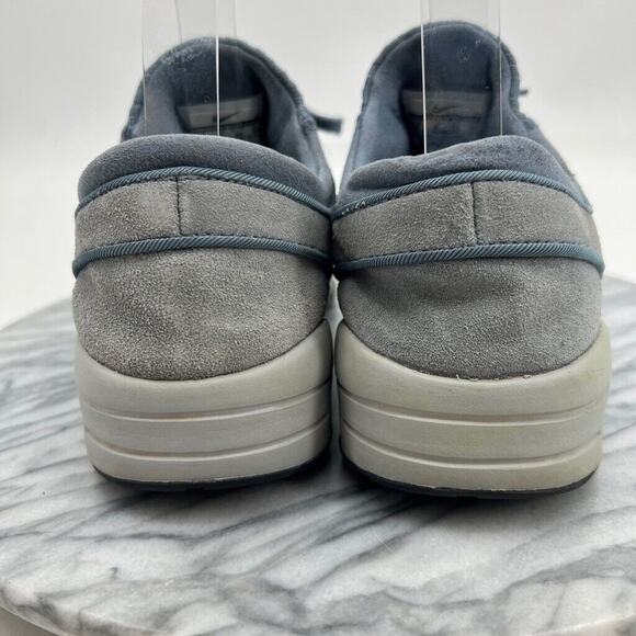 Nike Mens 7 Skateboarding Shoes SB Stefan Janoski Max Leather Blue 685299-406 - Picture 5 of 13